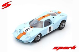 FORD USA - MIRAGE N 6 WINNER 1000km SPA 1967 J.ICKX - D.THOMPSON